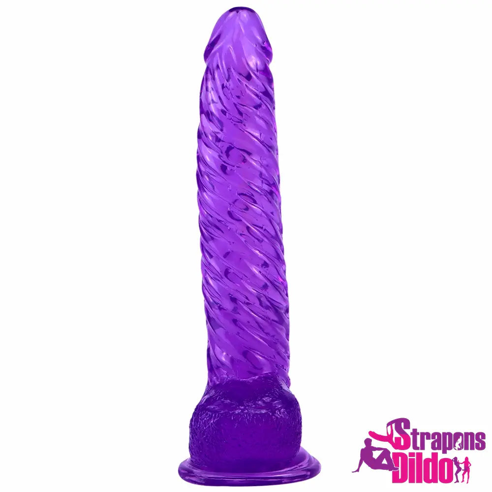 10.62in Spiked G-Spot Vagina Stimulator Big Anal Women Men Odd Dildo Strap ons Dildo