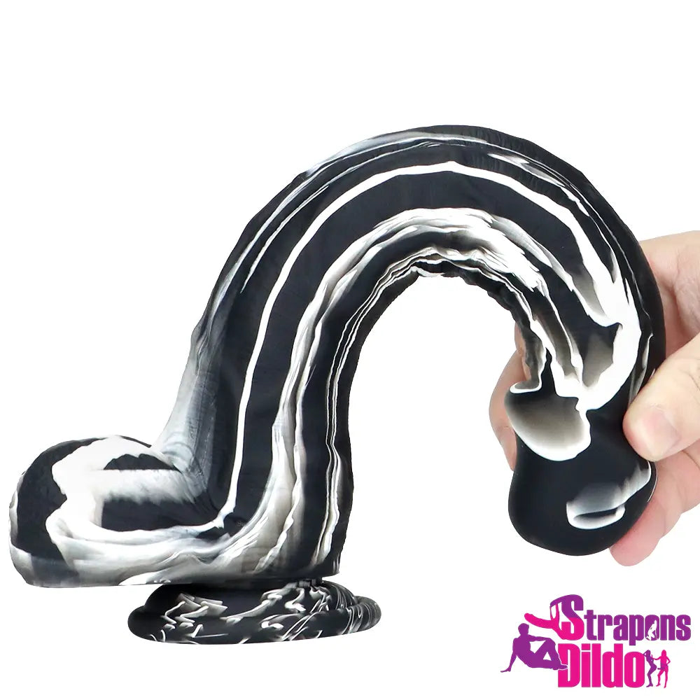 10.23in Silicone Soft Big Prostate Massage Dildo Anal Sex Stimulation Strap ons Dildo