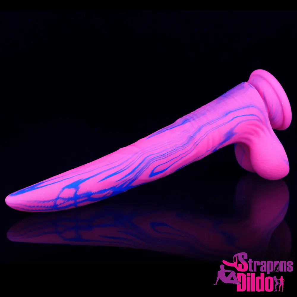 10.7in Silicone Soft Fantasy Large Dildo Penis Vagina Anal Butt Plug - Strap ons Dildo