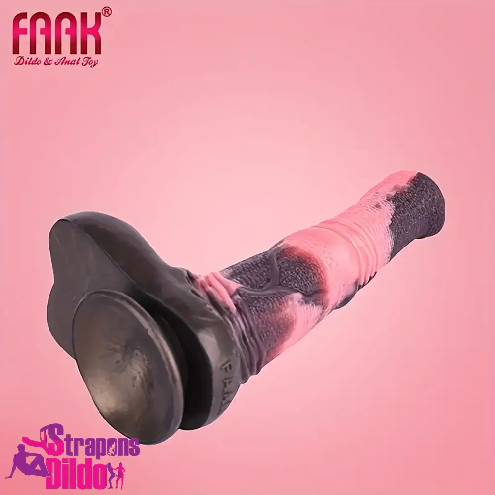 11in 9.8in 11.2in 9.8in Silicone Fantasy Large Horse Penis Knot Dildo Strap ons Dildo