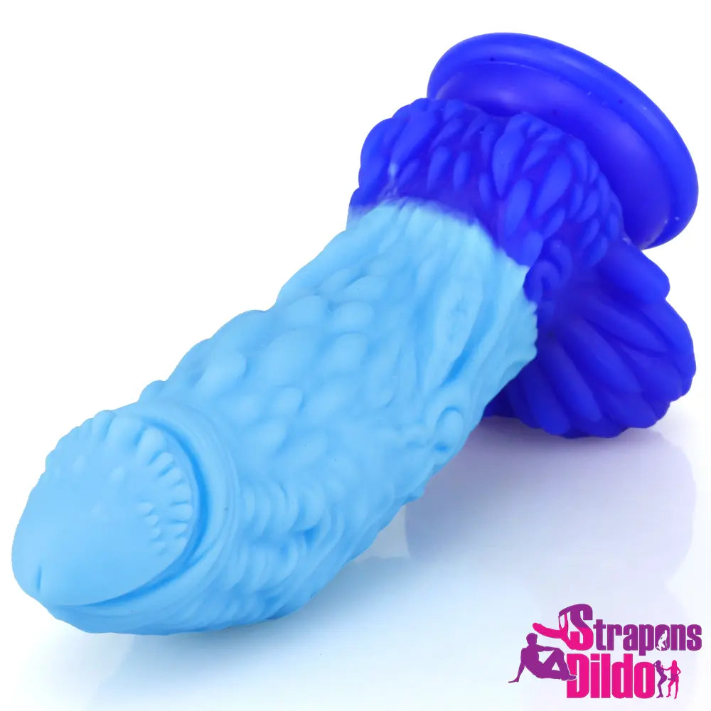 7.4in Silicone Soft Dragon Animal Dildo For Women Men Gay Lesbian - Strap ons Dildo