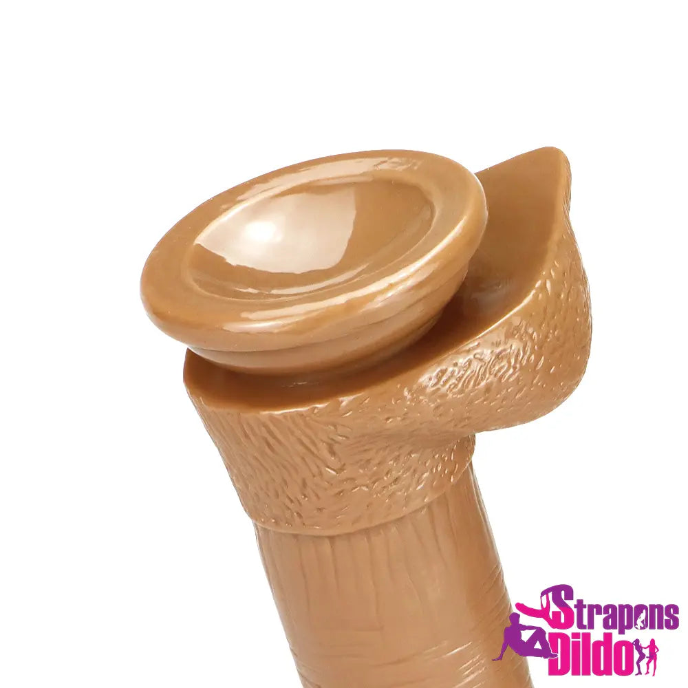 7.87in Fantasy Penis Anal Butt Plug G Spot Dildo With Suction Cup Strap ons Dildo