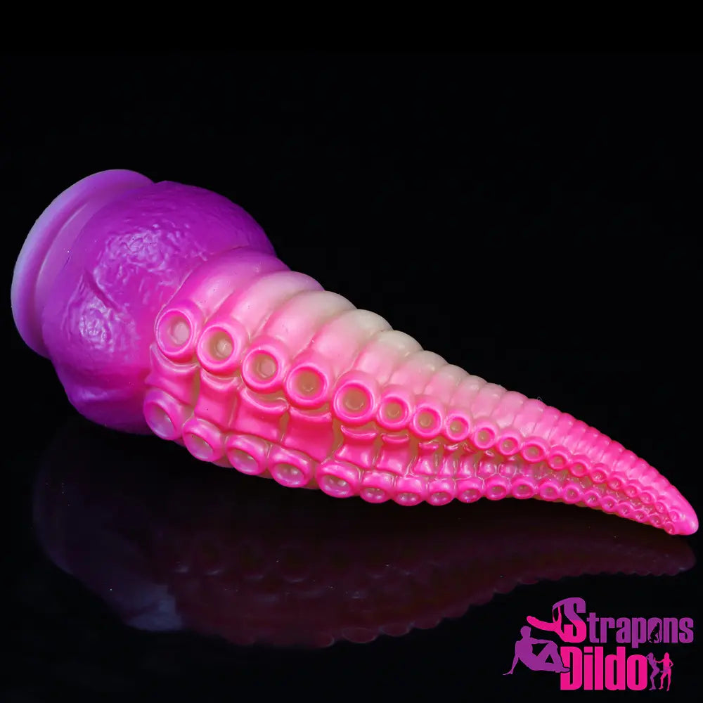 8.07in Fantasy Silicone Soft Large Tentacle Octopus Dildo Clitoris For Sex - Strap ons Dildo