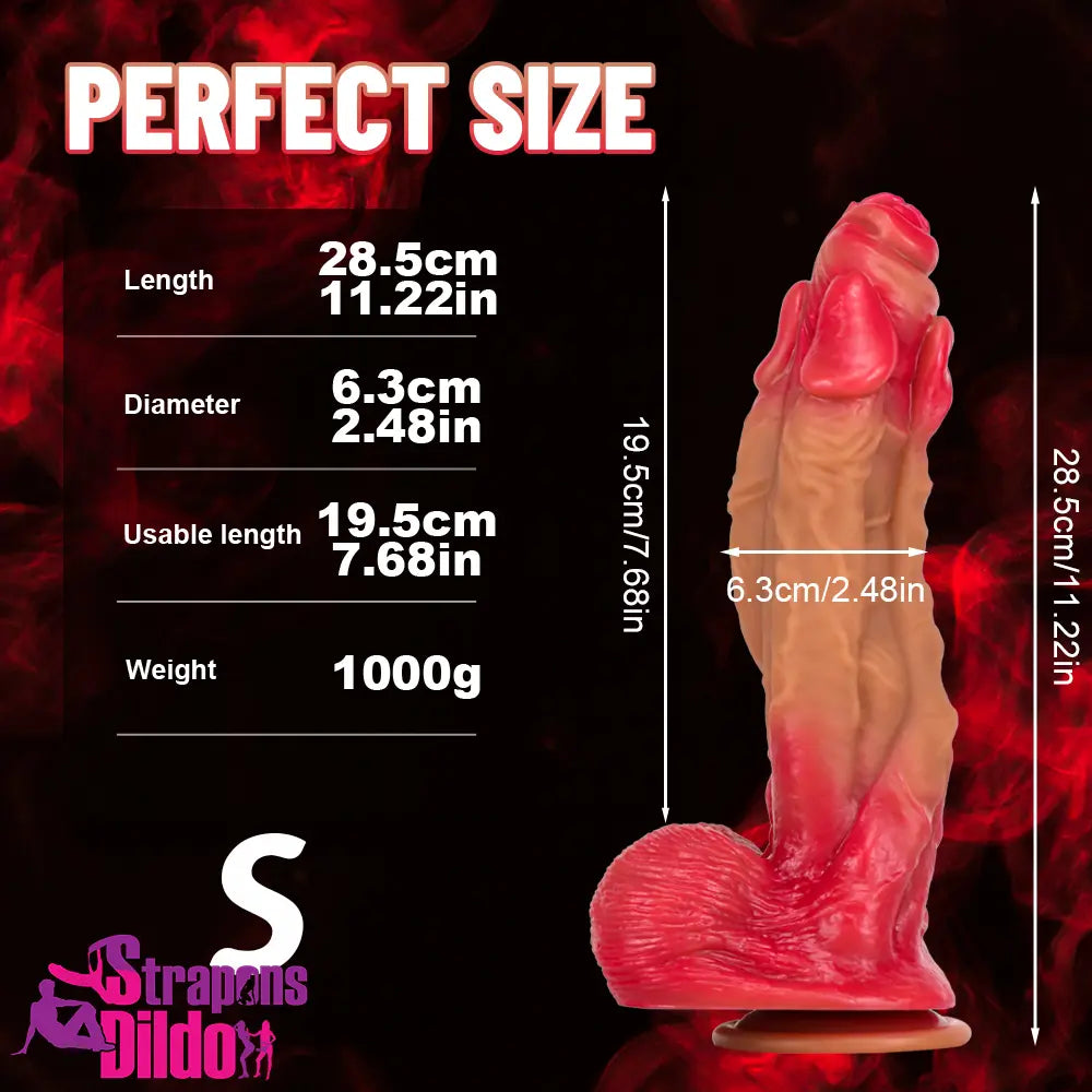 11.22in 12.99in 14.57in Silicone Fantasy Big Soft Cock Odd Lifelike Dildo Strap ons Dildo