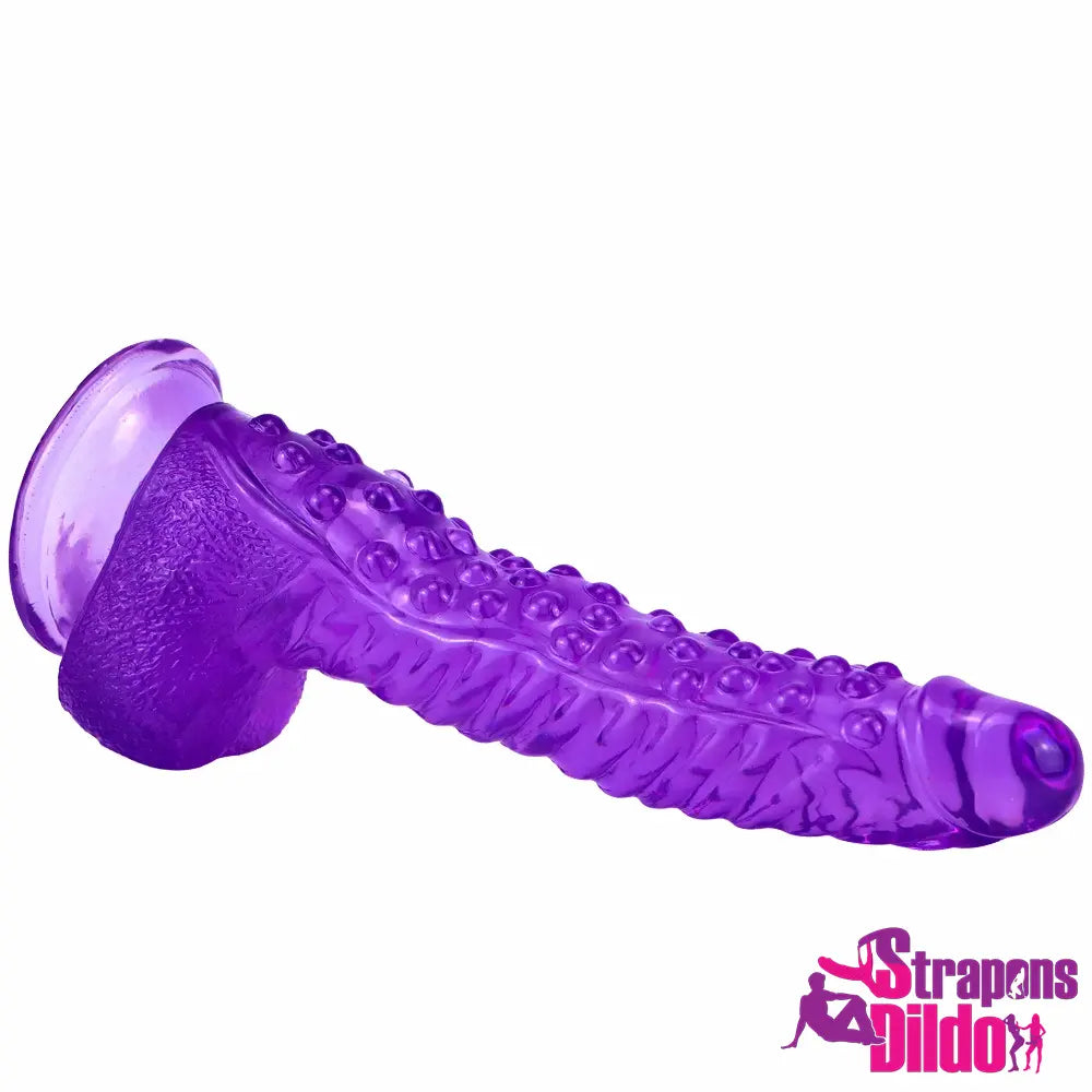 10.62in Spiked G-Spot Vagina Stimulator Big Anal Women Men Odd Dildo Strap ons Dildo