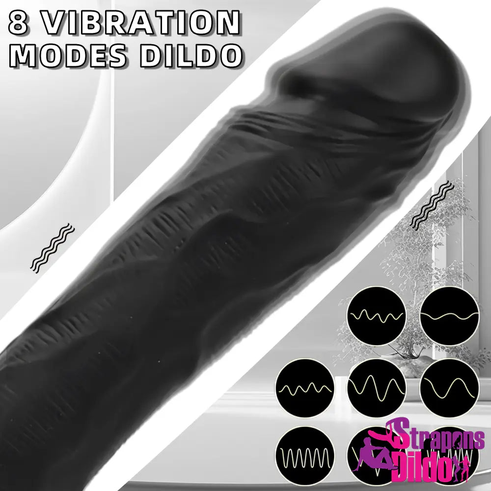 8.85in Elephant 3in1 Heating Thrusting Vibrating Remote G Spot Dildo Strap ons Dildo