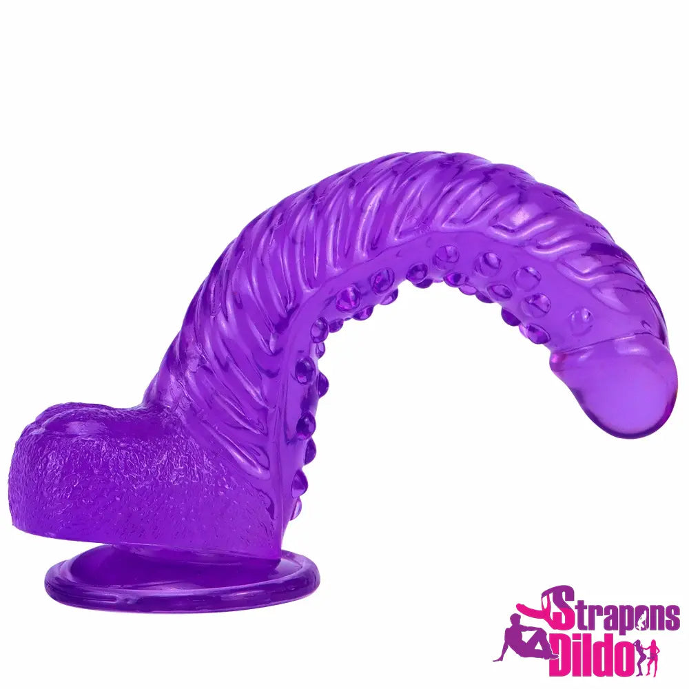 10.62in Spiked G-Spot Vagina Stimulator Big Anal Women Men Odd Dildo Strap ons Dildo