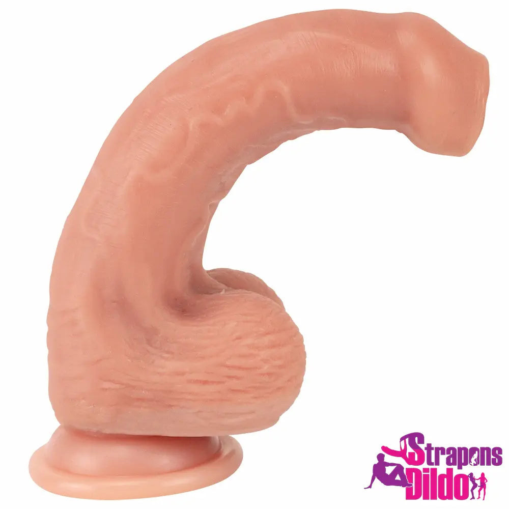 8.66in Realistic Silicone Soft Uncut G Spot Dildo For Adult Masturbator - Strap ons Dildo