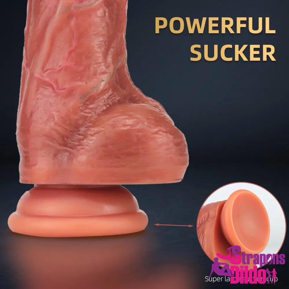 7.87in Realistic Soft Silicone Sexy Dildo Female Masturbator For Adults - Strap ons Dildo