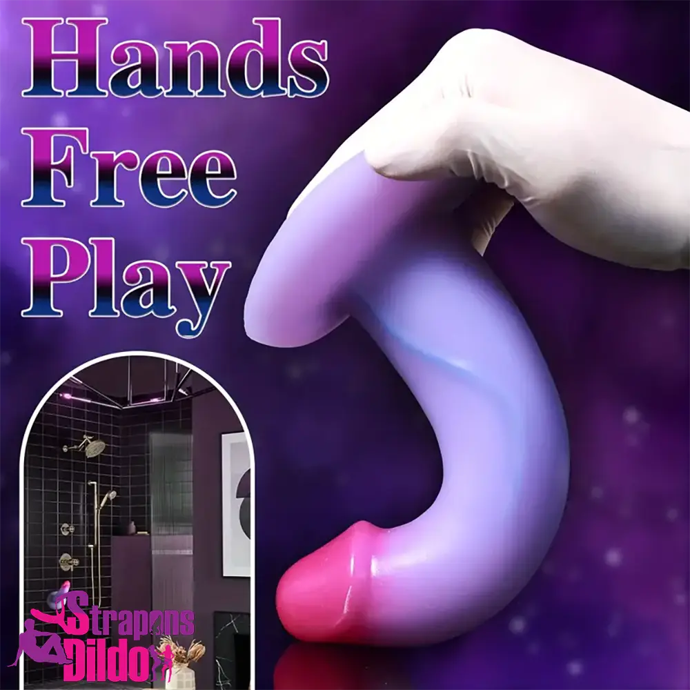 7.6in Realistic Silicone Soft Dildo Sex Toy For Women Masturbator Sex Toy Strap ons Dildo