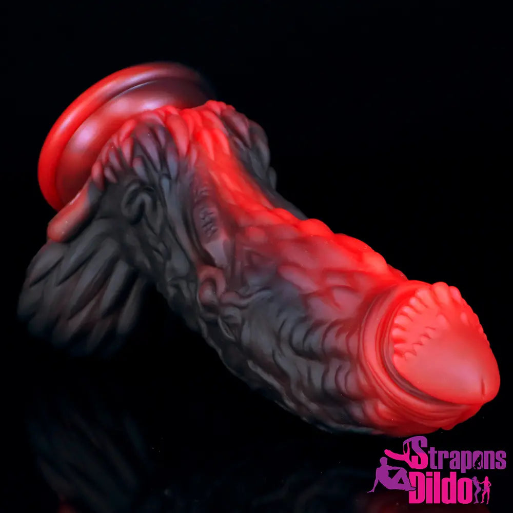 7.4in Silicone Soft Dragon Animal Dildo For Women Men Gay Lesbian - Strap ons Dildo