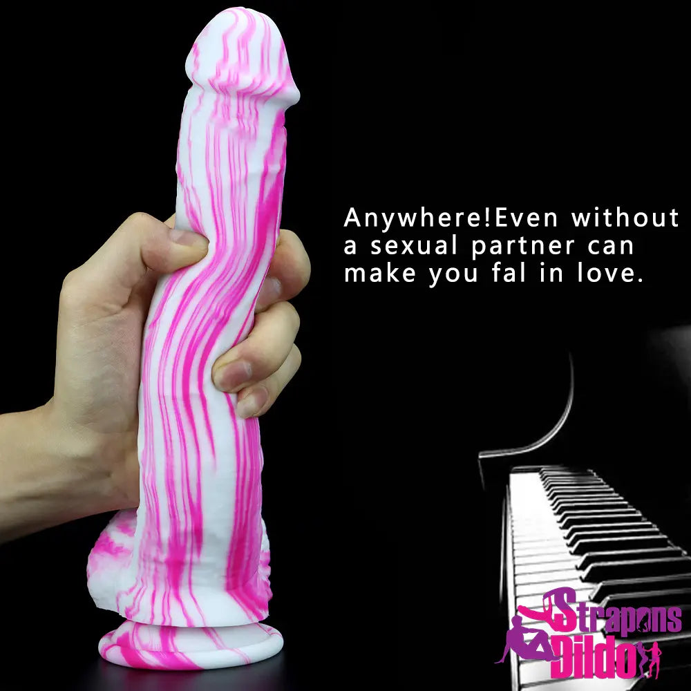 10.62in Silicone Soft G Spot Anal Large Dildo For Men Gay Big Dick Sex Toy - Strap ons Dildo