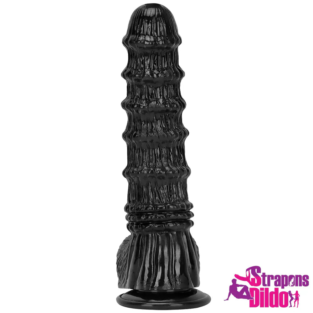 9.25in 9.64in 11.02in Big Thick Black Dildo BDSM Horse Vagina Masturbator Strap ons Dildo