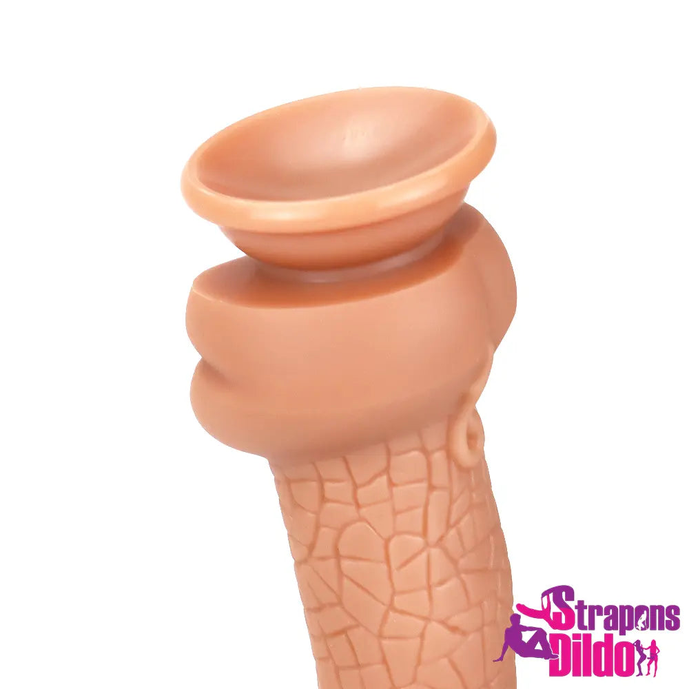 7.87in Silicone Dual Density Odd Feeling Soft Dildo Sex Toy For Women Strap ons Dildo