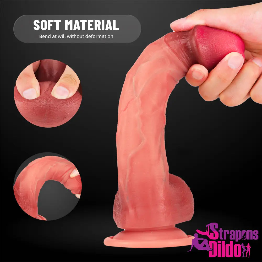 9.17in Super Realistic Huge Dildo Female Women Erotic Masturbator - Strap ons Dildo