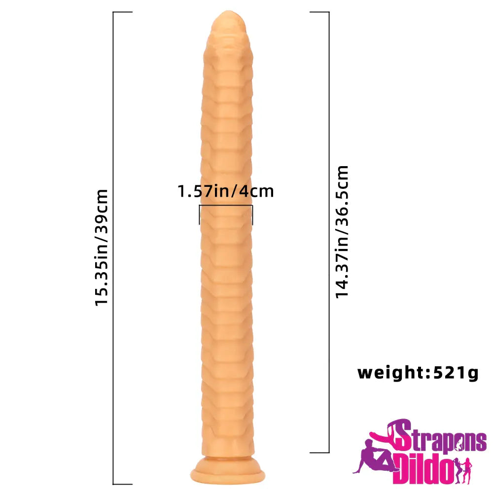 15.35in Long Huge Colorful Dildo For Anal Vaginal Women Lesbian Strap ons Dildo