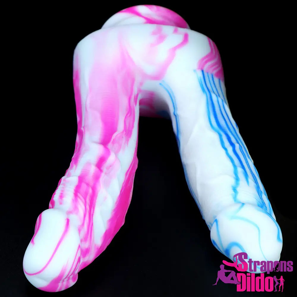 7.48in 8.46in Double Ended Silicone Soft Big Dildo For Lesbian Women Strap ons Dildo