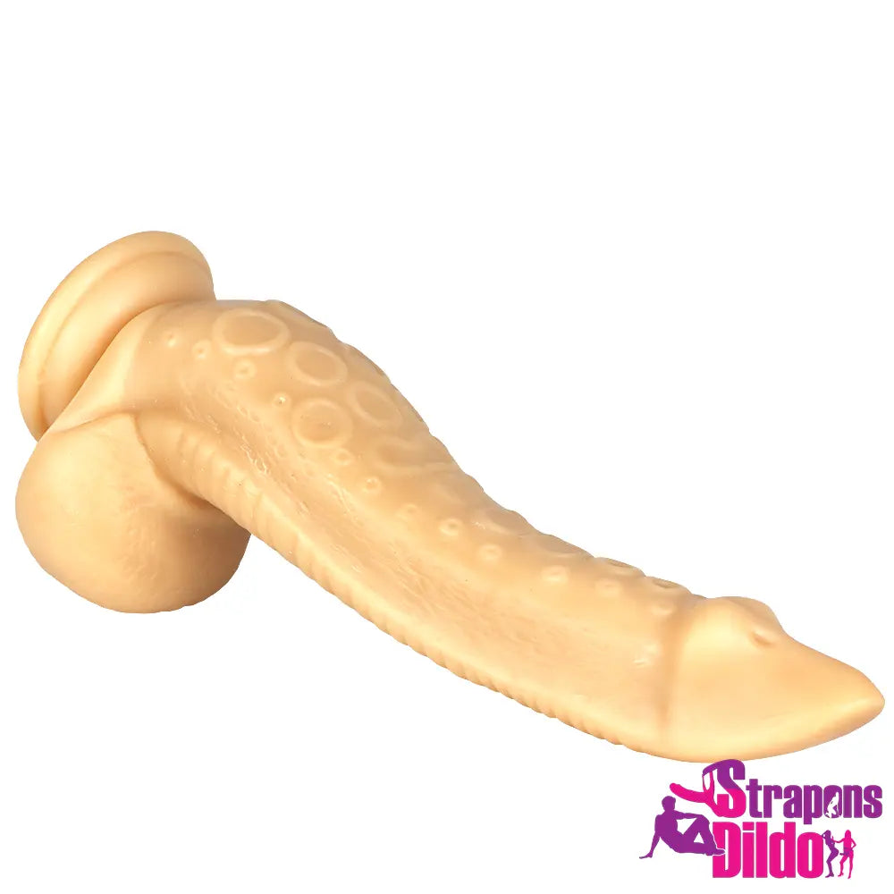 9.05in PVC Soft Tentacle Octopus Animal Big Dildo Penis Masturbator Strap ons Dildo