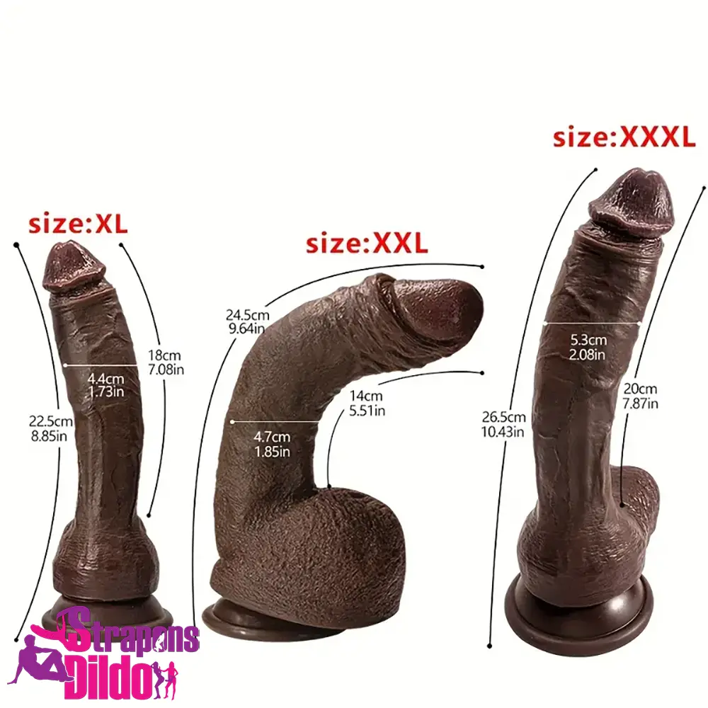 Multiple Inches Silicone Soft Female Dildo Sex Toy For Women Big Dick Strap ons Dildo