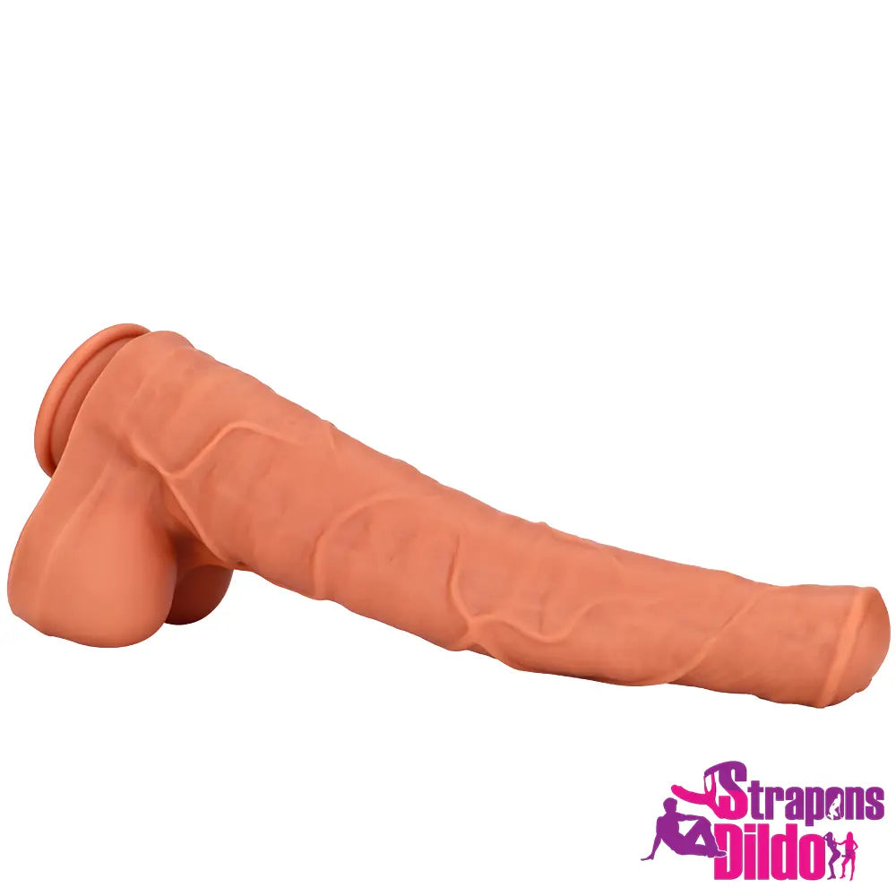 15.15in Long Huge Horse Cock Silicone Animal Dildo Big Dick Anal Plug - Strap ons Dildo