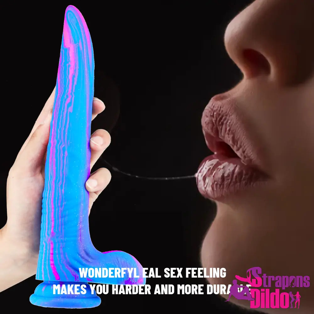 10.7in Silicone Soft Fantasy Large Dildo Penis Vagina Anal Butt Plug - Strap ons Dildo