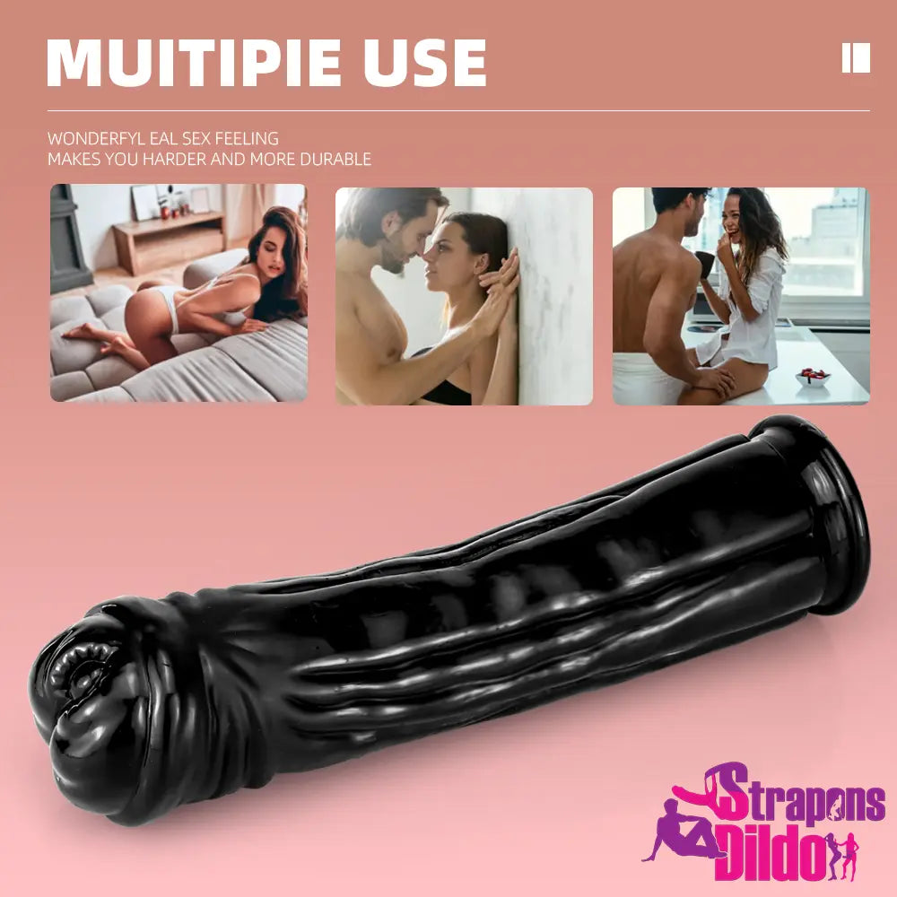 13.1in Animal Horse Big Thick Long Dildo With Suction Cup Men Women - Strap ons Dildo