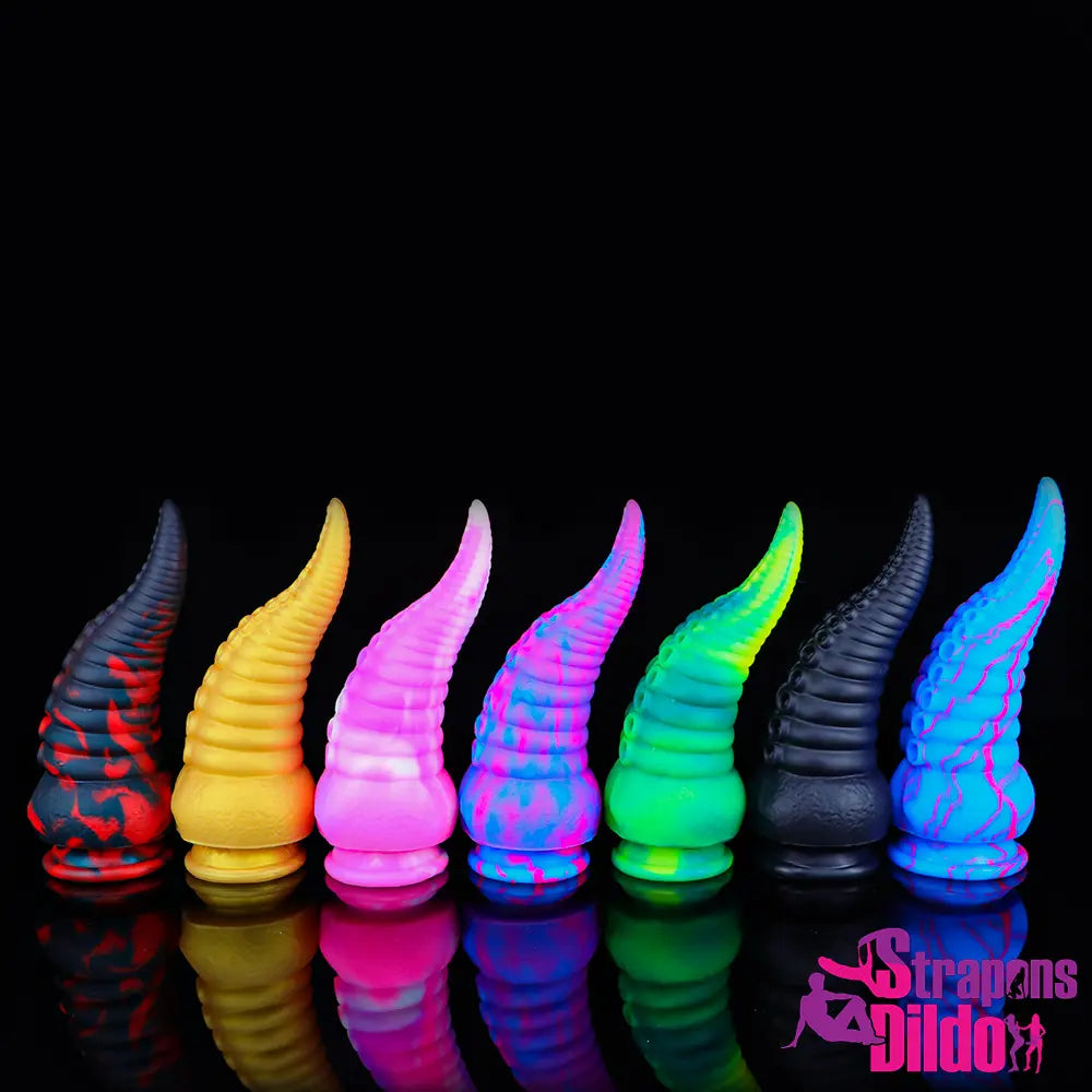 8.07in Silicone Octopus Tentacle Suction Cup Soft Anal Large Dildo - Strap ons Dildo