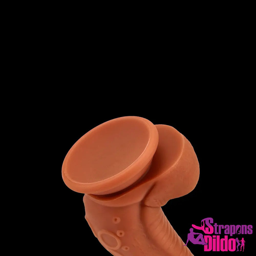 9.05in Silicone Soft Tentacle Octopus Animal Big Dildo Female Sex Toy Strap ons Dildo