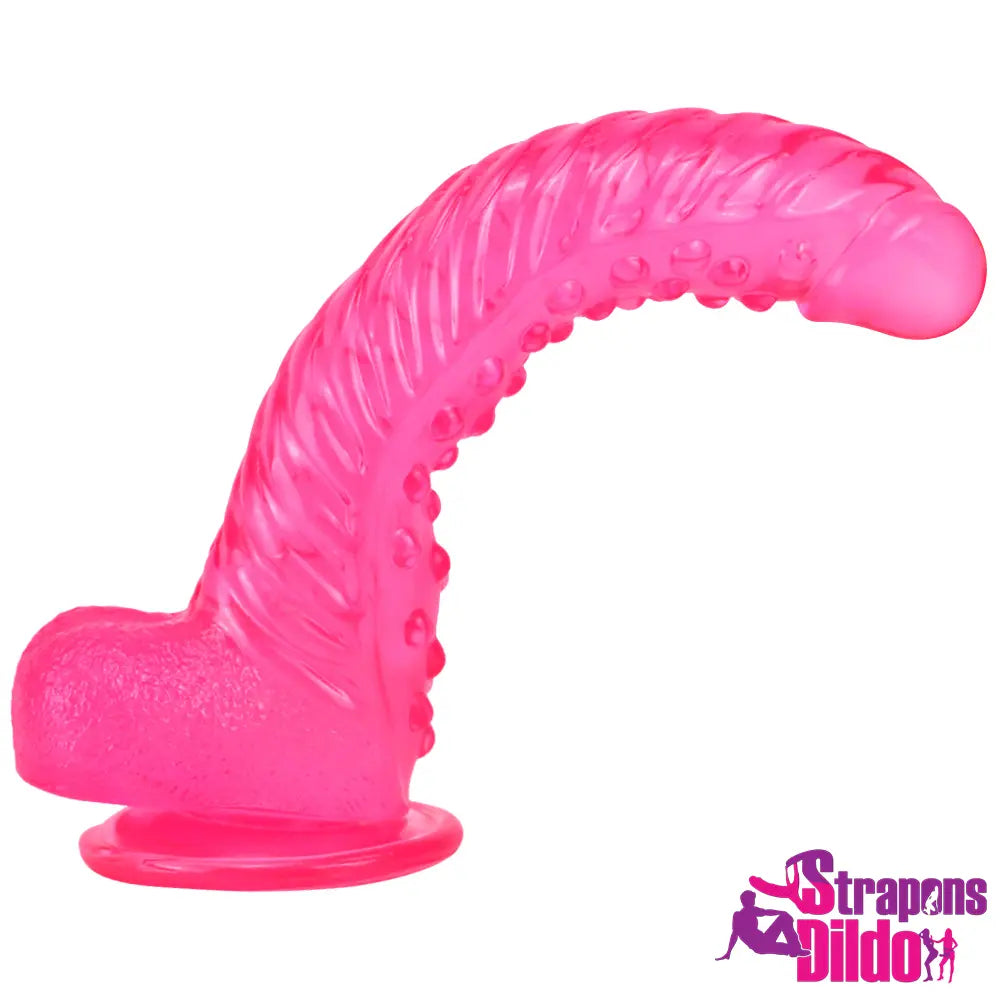 10.62in Spiked G-Spot Vagina Stimulator Big Anal Women Men Odd Dildo Strap ons Dildo