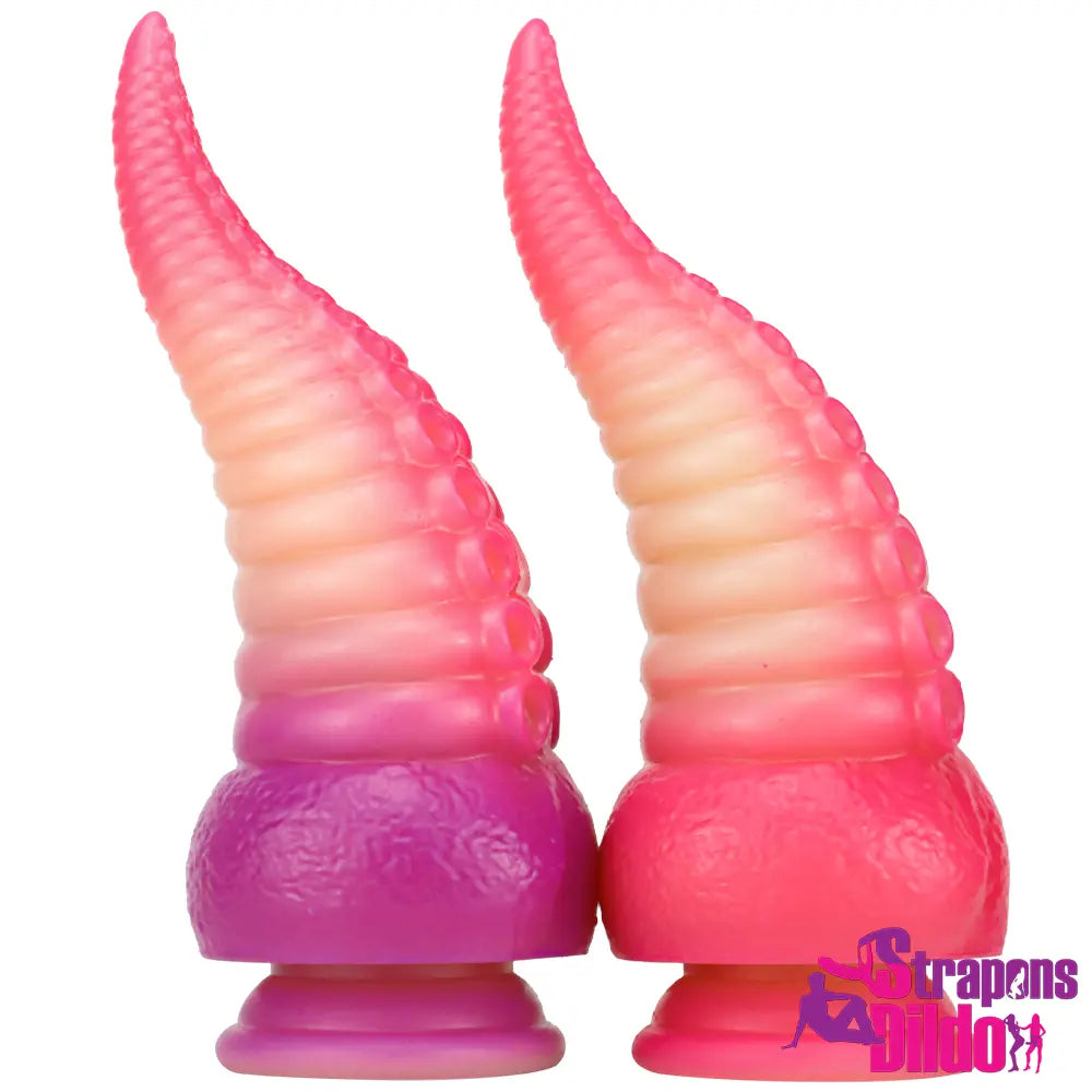 8.07in Fantasy Silicone Soft Large Tentacle Octopus Dildo Clitoris For Sex - Strap ons Dildo