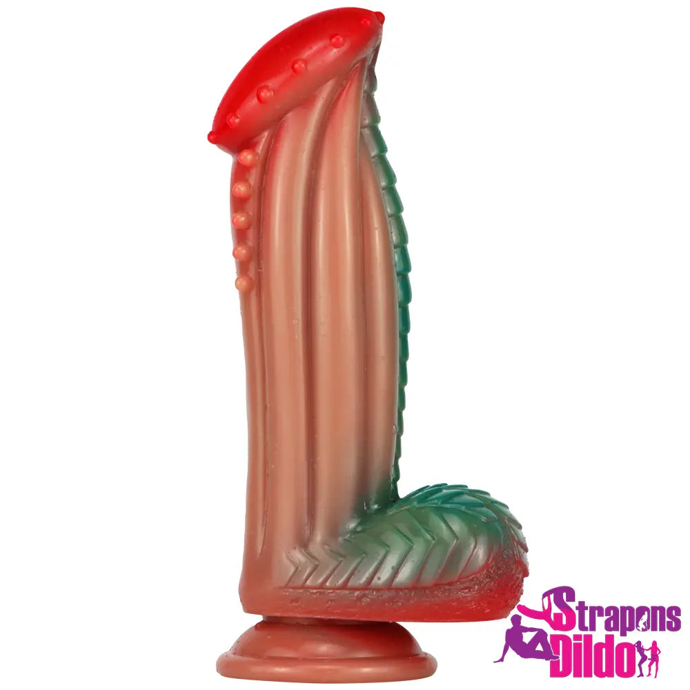 8.18in Fantasy Silicone Soft Spiked Big Dildo For Women Butt Expander - Strap ons Dildo