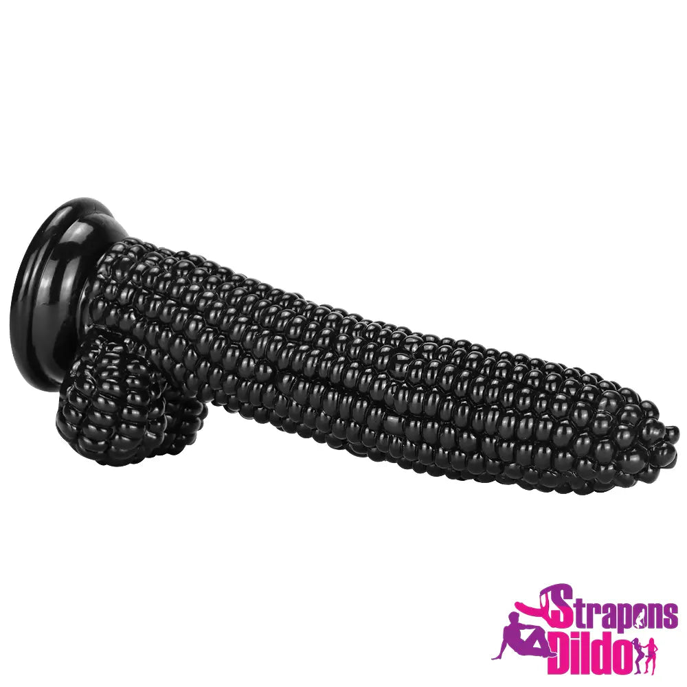 8.26in Corn PVC G Spot Real Feeling Big Anal Dildo With Suction Cup Strap ons Dildo