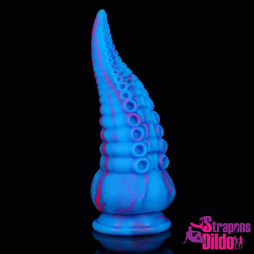 8.07in Silicone Octopus Tentacle Suction Cup Soft Anal Large Dildo - Strap ons Dildo