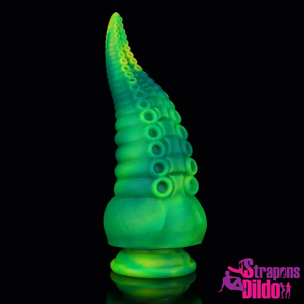 8.07in Silicone Octopus Tentacle Suction Cup Soft Anal Large Dildo - Strap ons Dildo