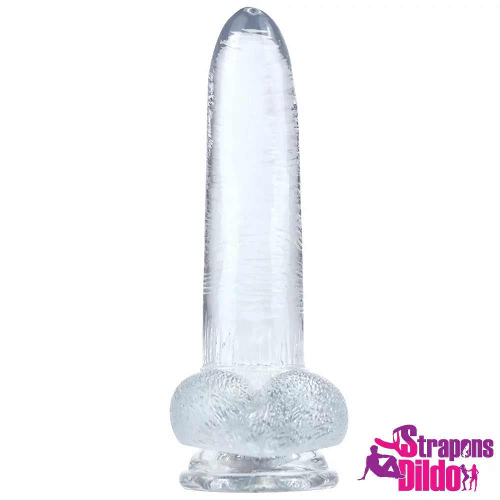 7.87in Fantasy Penis Anal Butt Plug G Spot Dildo With Suction Cup Strap ons Dildo