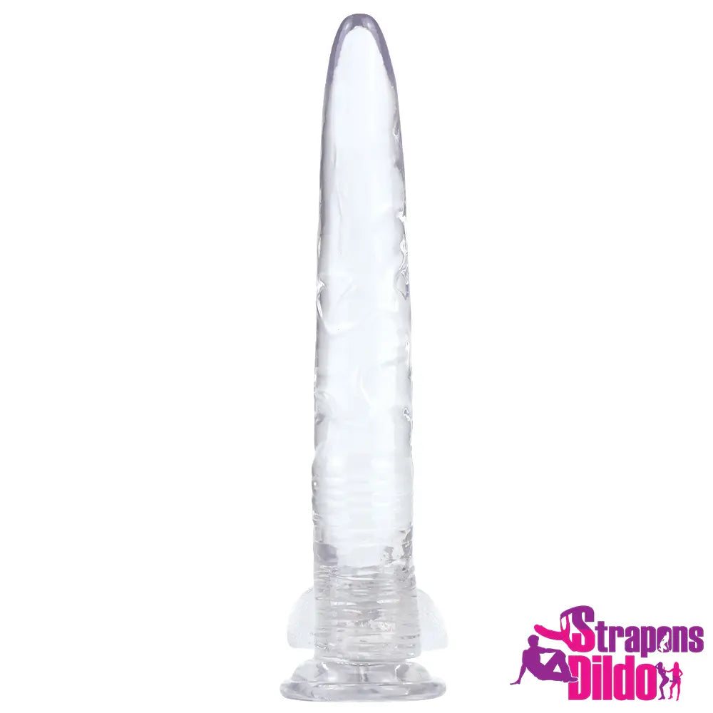 10.62in Sharp Design Thin G-Spot Vagina Stimulator Big Anal Dildo Strap ons Dildo