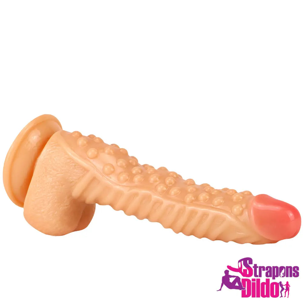 10.62in Spiked G-Spot Vagina Stimulator Big Anal Women Men Odd Dildo Strap ons Dildo