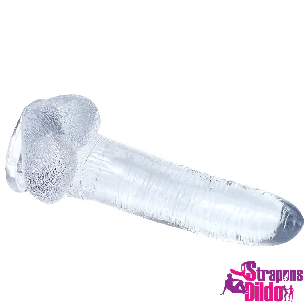 7.87in Fantasy Penis Anal Butt Plug G Spot Dildo With Suction Cup Strap ons Dildo