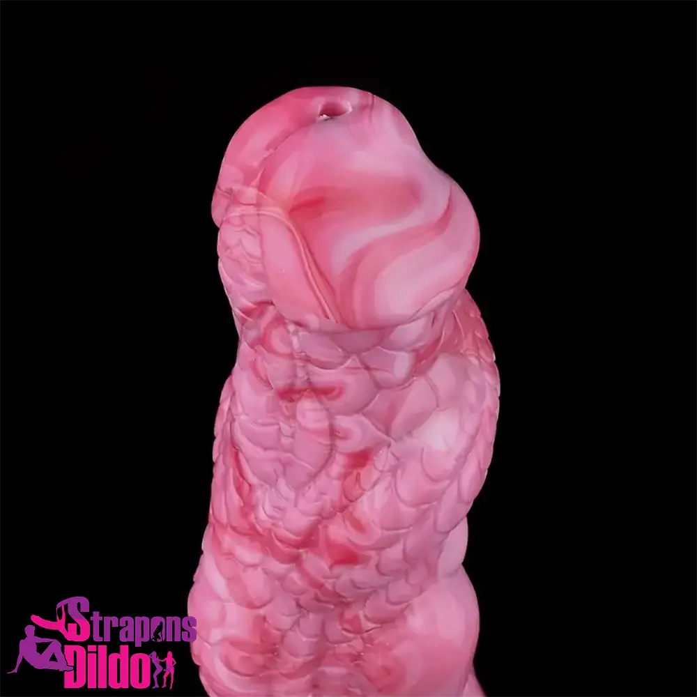 8.03in Realistic Animal Alien Dragon Ejaculating Silicone Lesbian Dildo Strap ons Dildo