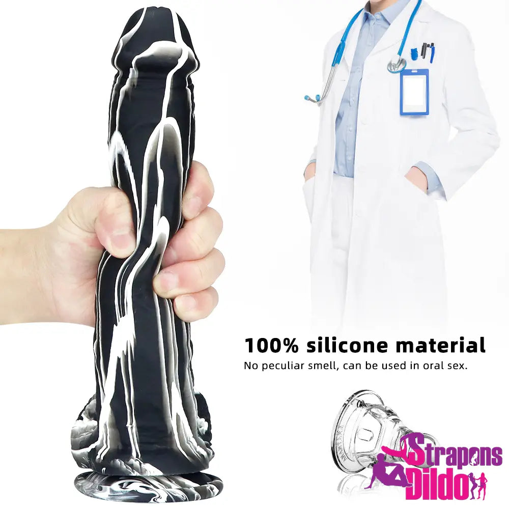 10.62in Silicone Soft G Spot Anal Large Dildo For Adult Sex Masturbator - Strap ons Dildo