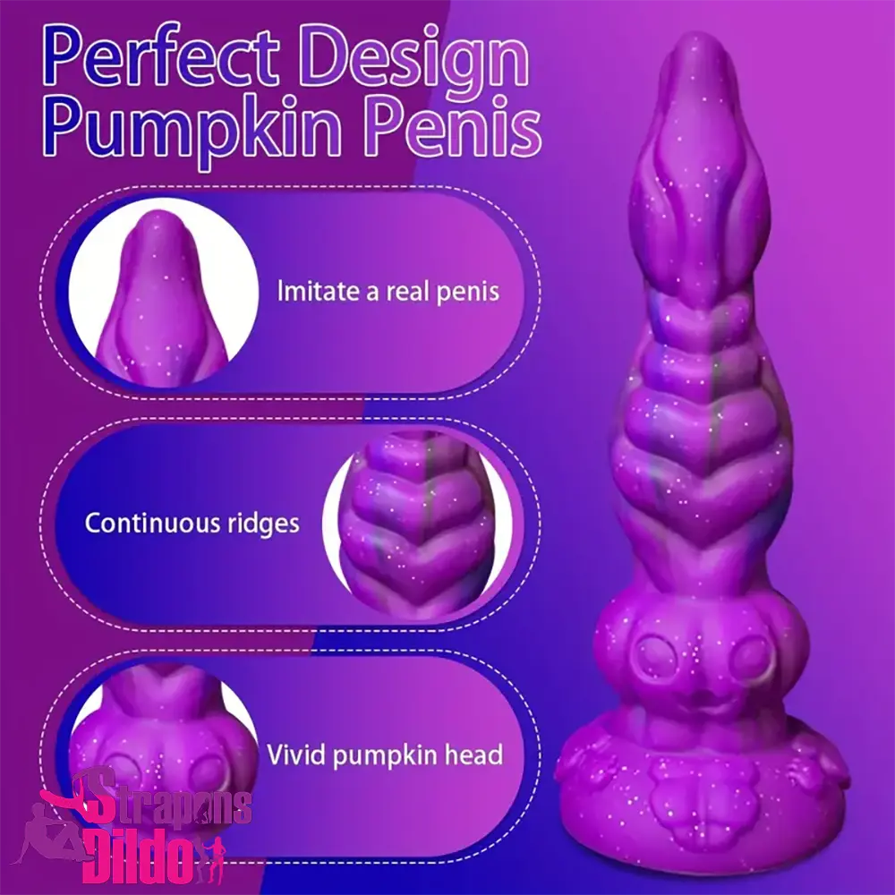 9.4in Soft Monster Silicone Big Alien Dildo For Female Male Self Pleasure Strap ons Dildo