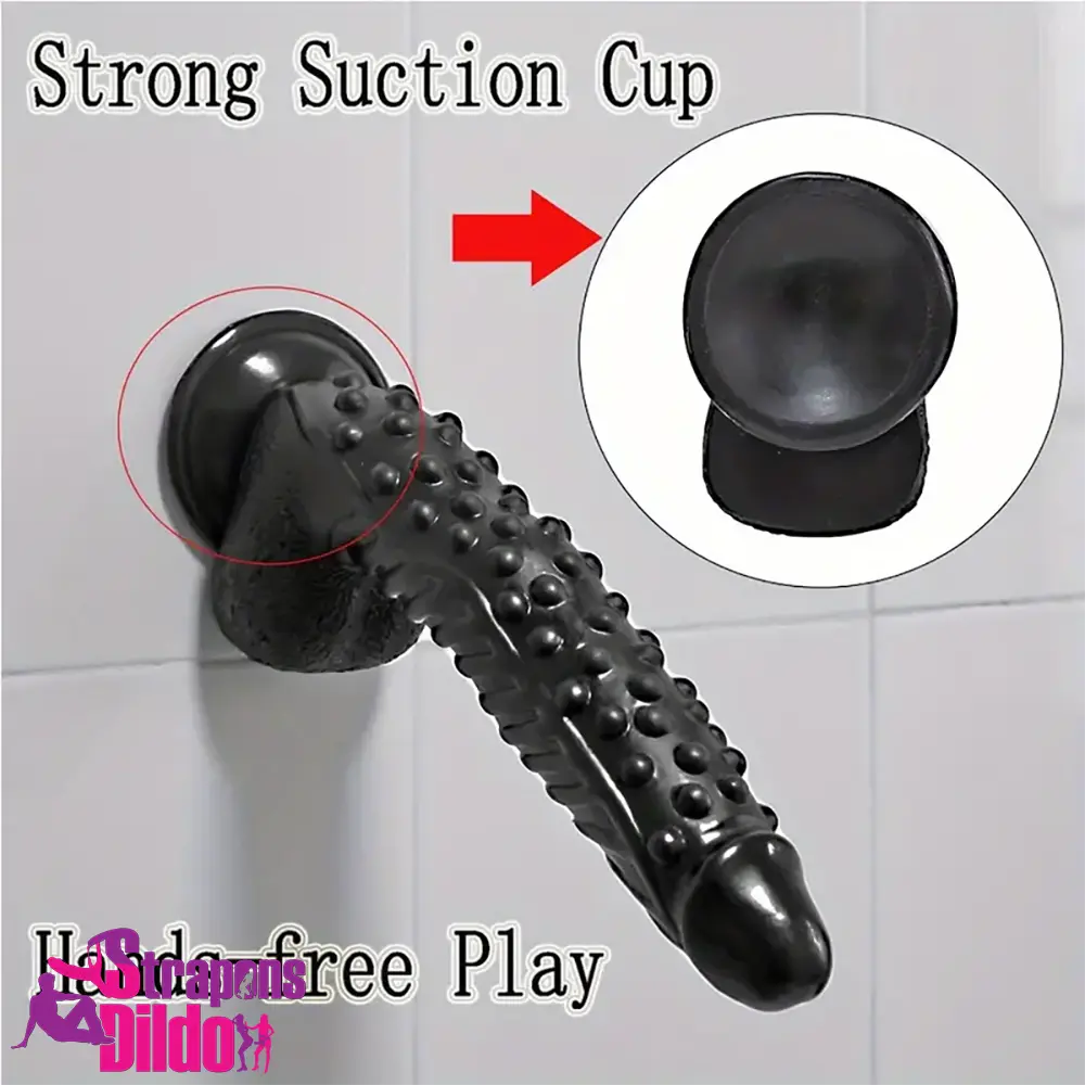 10.6in Spiked Big Fantasy Grainy Dildo For Vagina Anal Vagina Sex Toy Strap ons Dildo