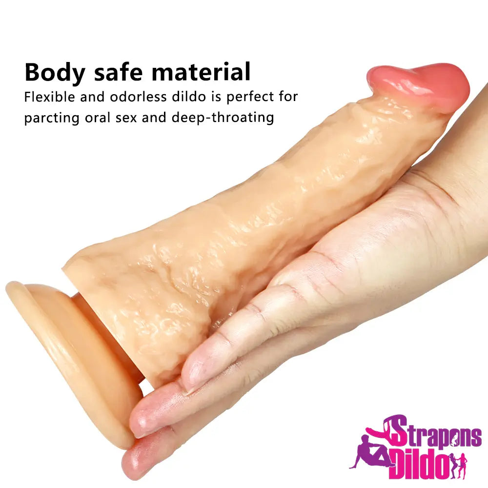 7.87in G-spot Stimulation Realistic Dildo For Anal Prostate Massage Sex - Strap ons Dildo