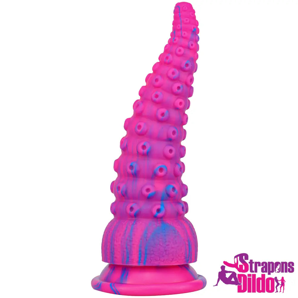 6.02in 7.09in 8.06in Silicone Octopus Tentacle Suction Cup Soft Dildo - Strap ons Dildo