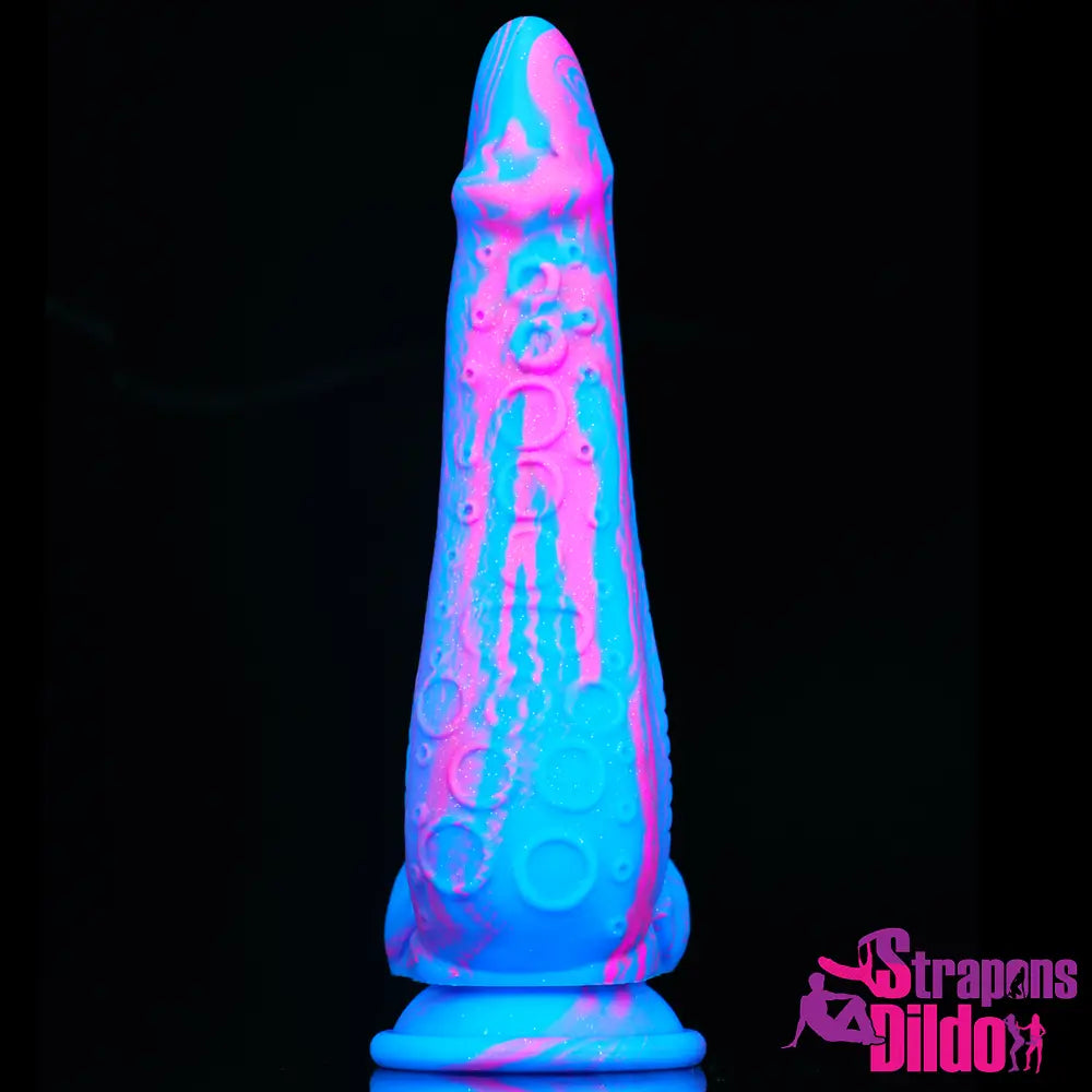 9.3in Silicone Soft Fantasy Octopus Tentacle Large Dildo Love Sex Toy - Strap ons Dildo