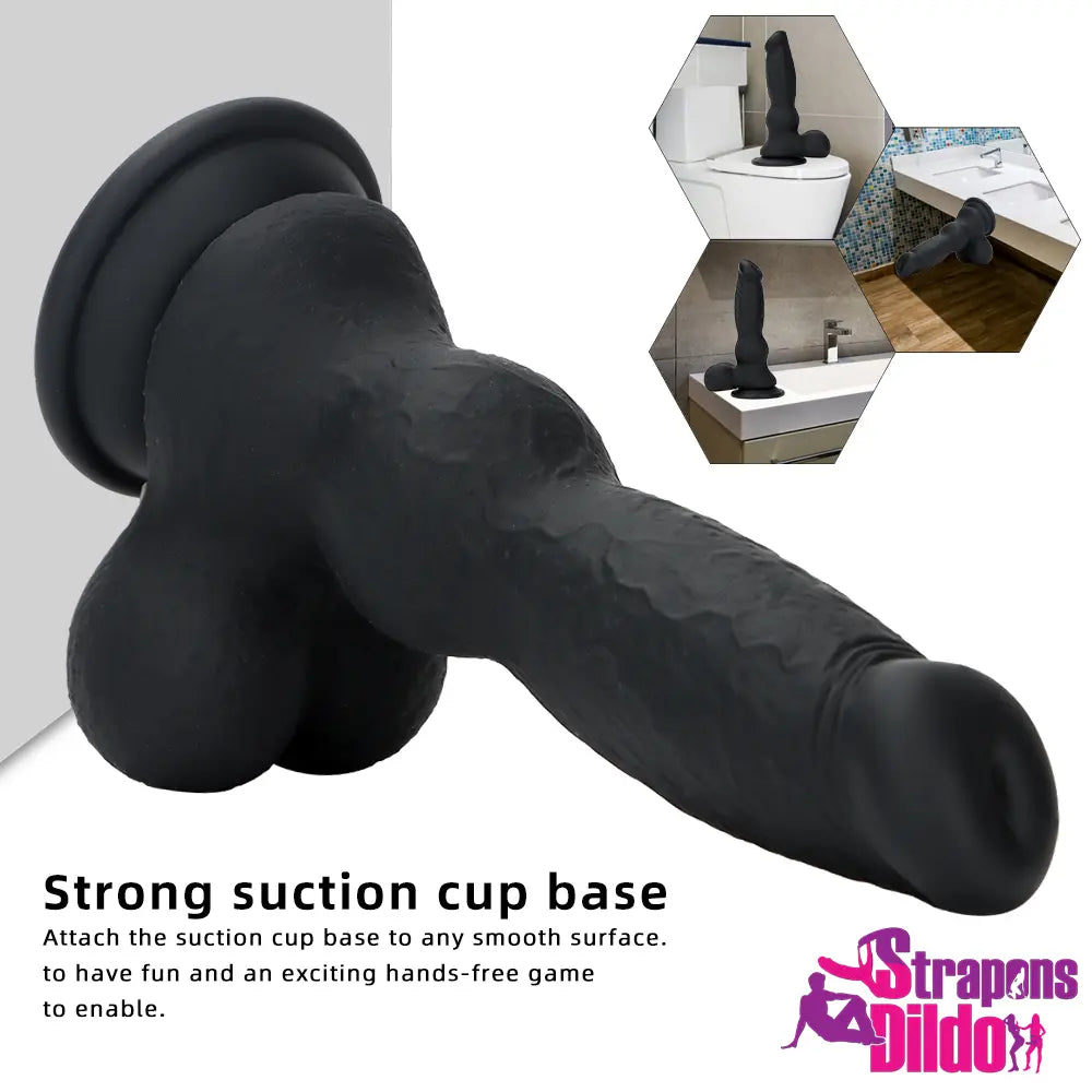 7.87in Silicone Soft Mixed Color Dog Cock Dildo For Masturbating Sex Toy - Strap ons Dildo