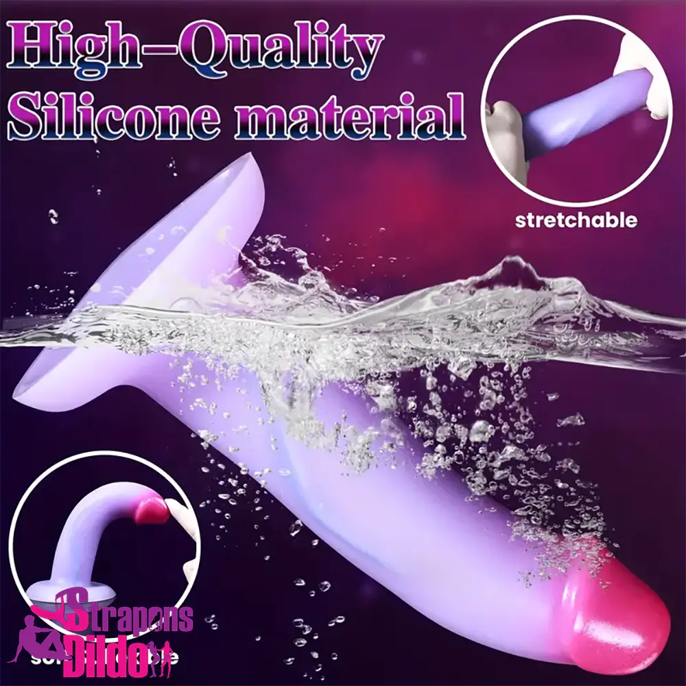 7.6in Realistic Silicone Soft Dildo Sex Toy For Women Masturbator Sex Toy Strap ons Dildo