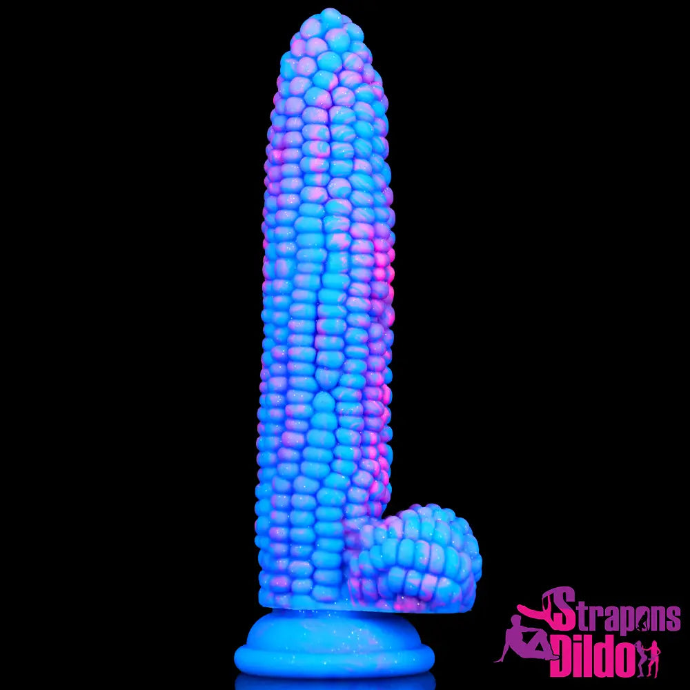 8in Silicone Soft Corn Big Dildo Sex Toy Vagina G-spot Penis Sex Toy - Strap ons Dildo