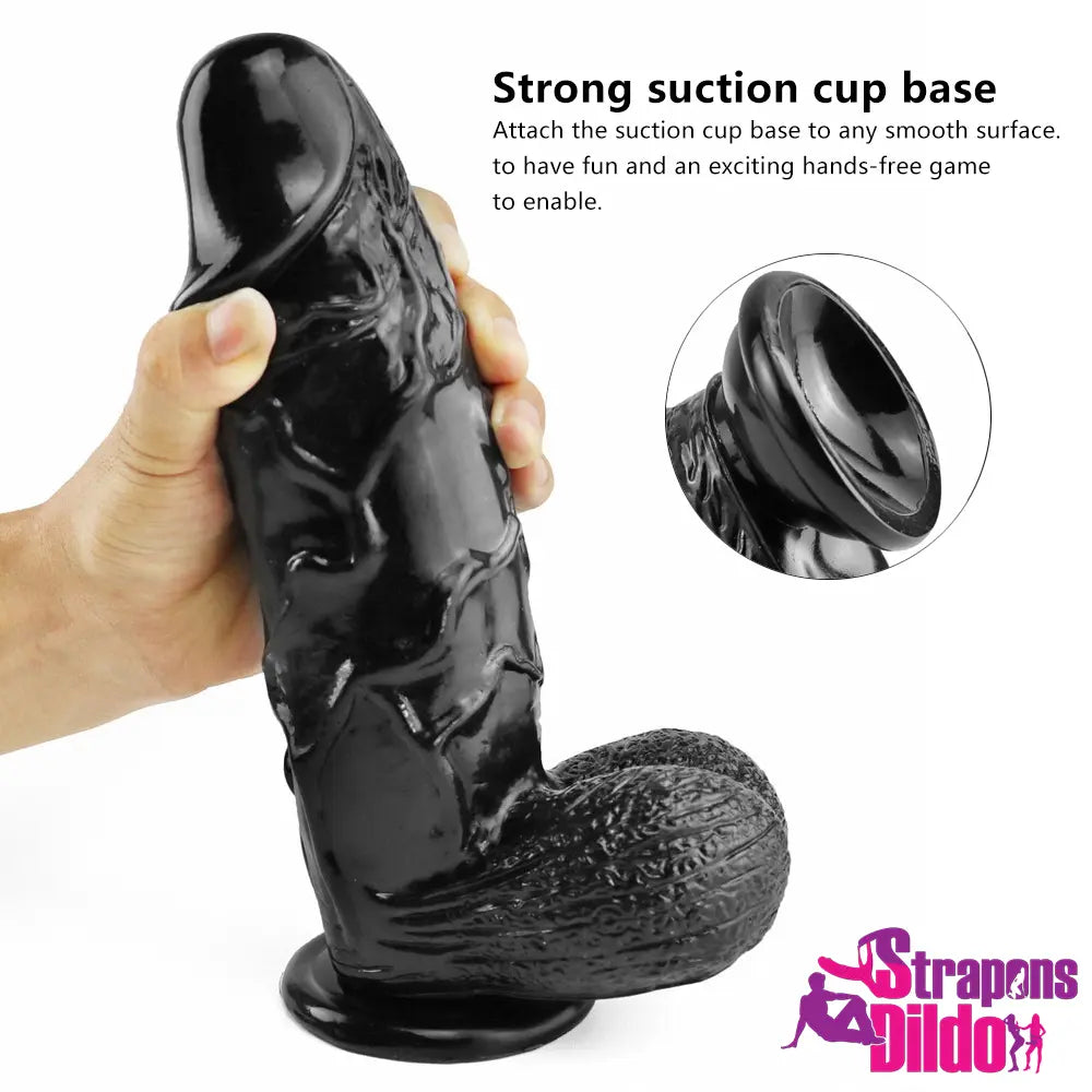 10.23in Lifelike Big Thick Suction Cup Dildo For Adult Couples Simulation Strap ons Dildo