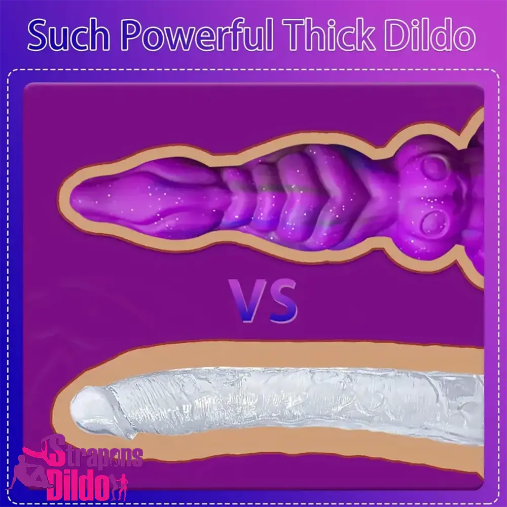 9.4in Soft Monster Silicone Big Alien Dildo For Female Male Self Pleasure Strap ons Dildo